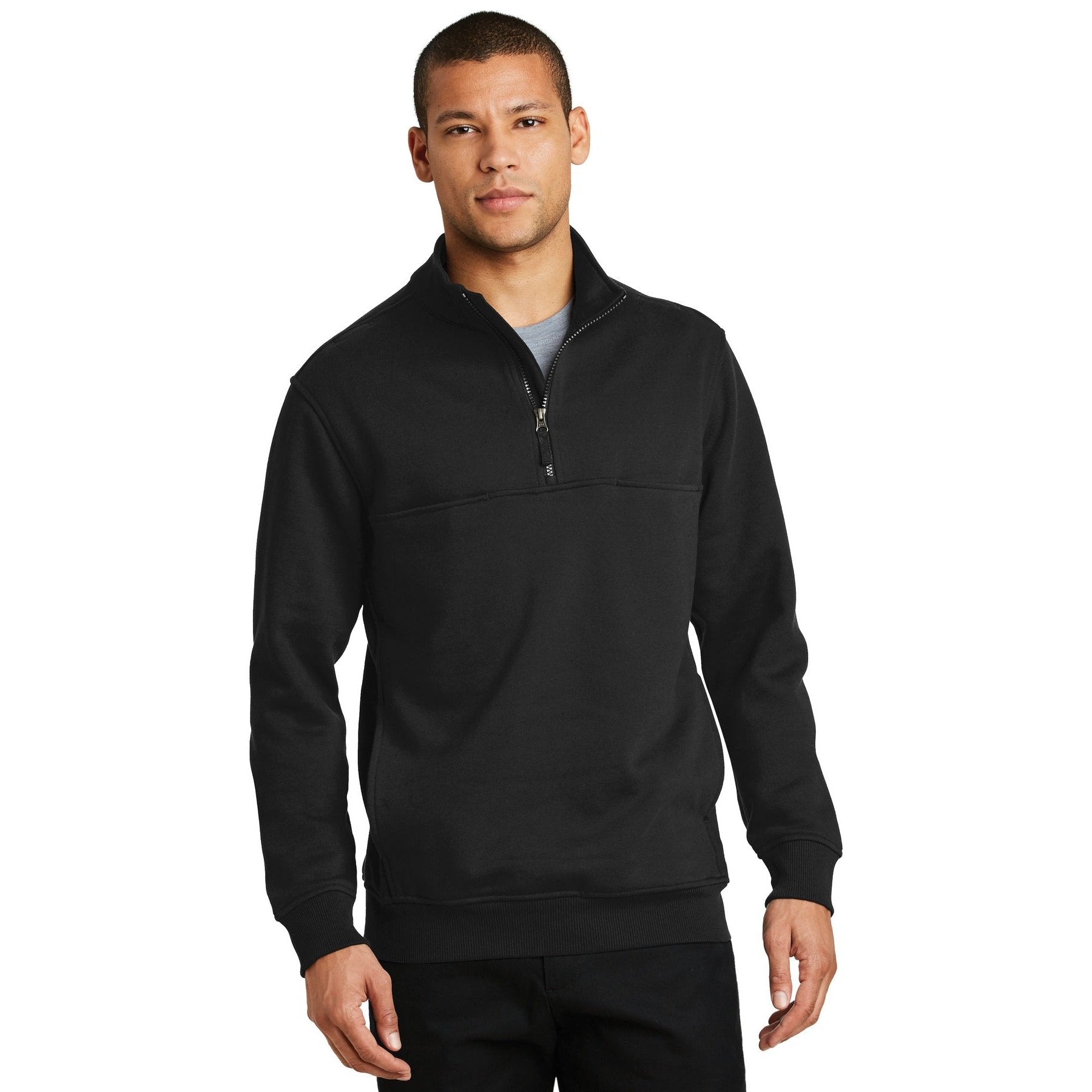 CornerStone-CornerStone® 1/2-Zip Job Shirt. CS626-MedTech-1